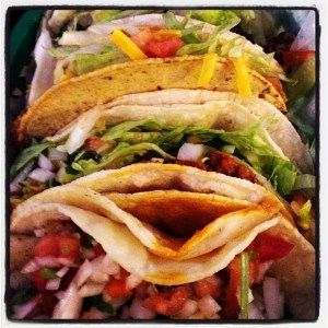 One of these kids is doing his own thing...